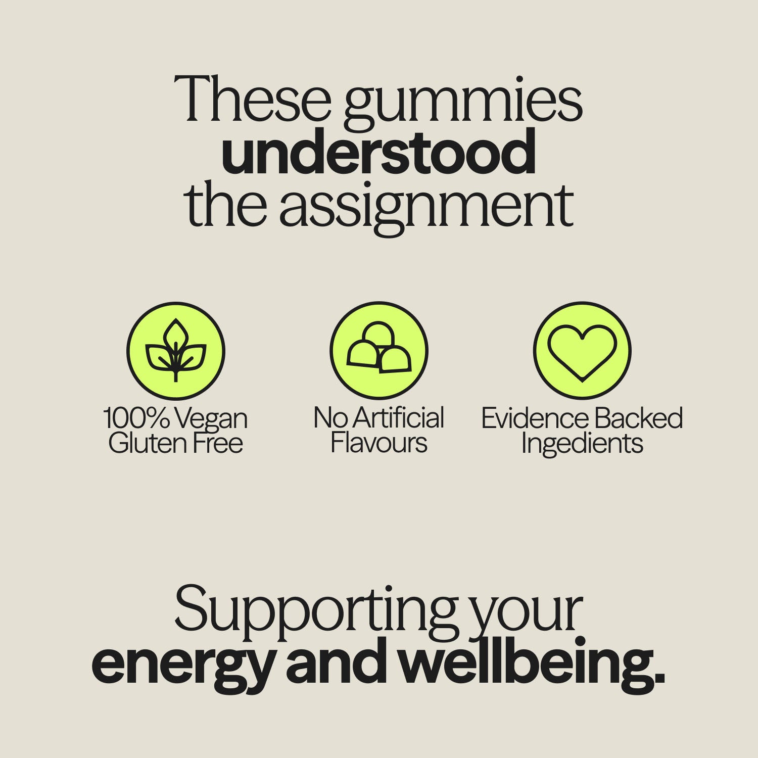 Product highlights for WUKA adult iron support gummies – vegan, gluten-free, no artificial flavours, made with evidence-backed ingredients.