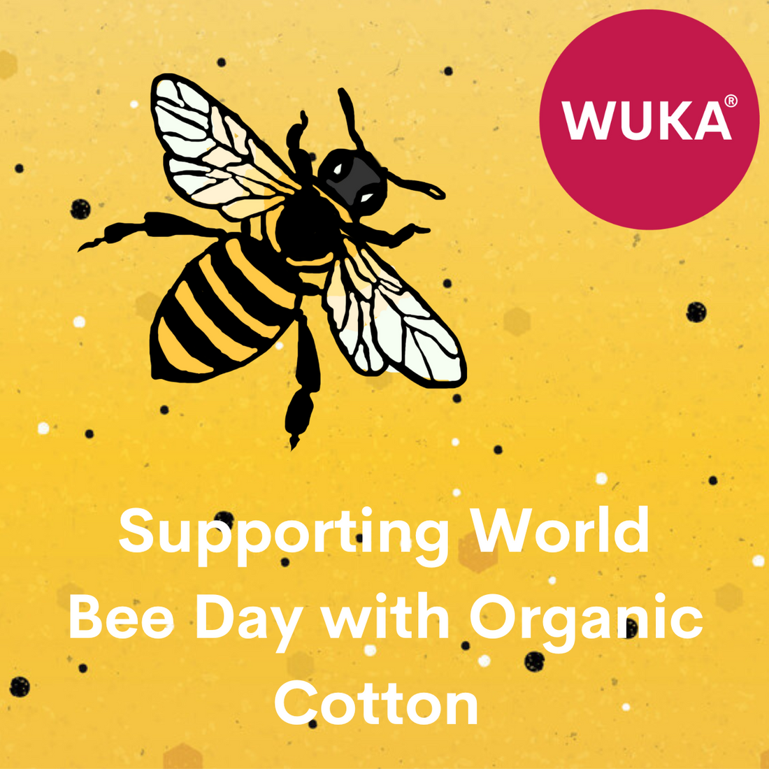 Supporting World Bee Day with Organic Cotton 