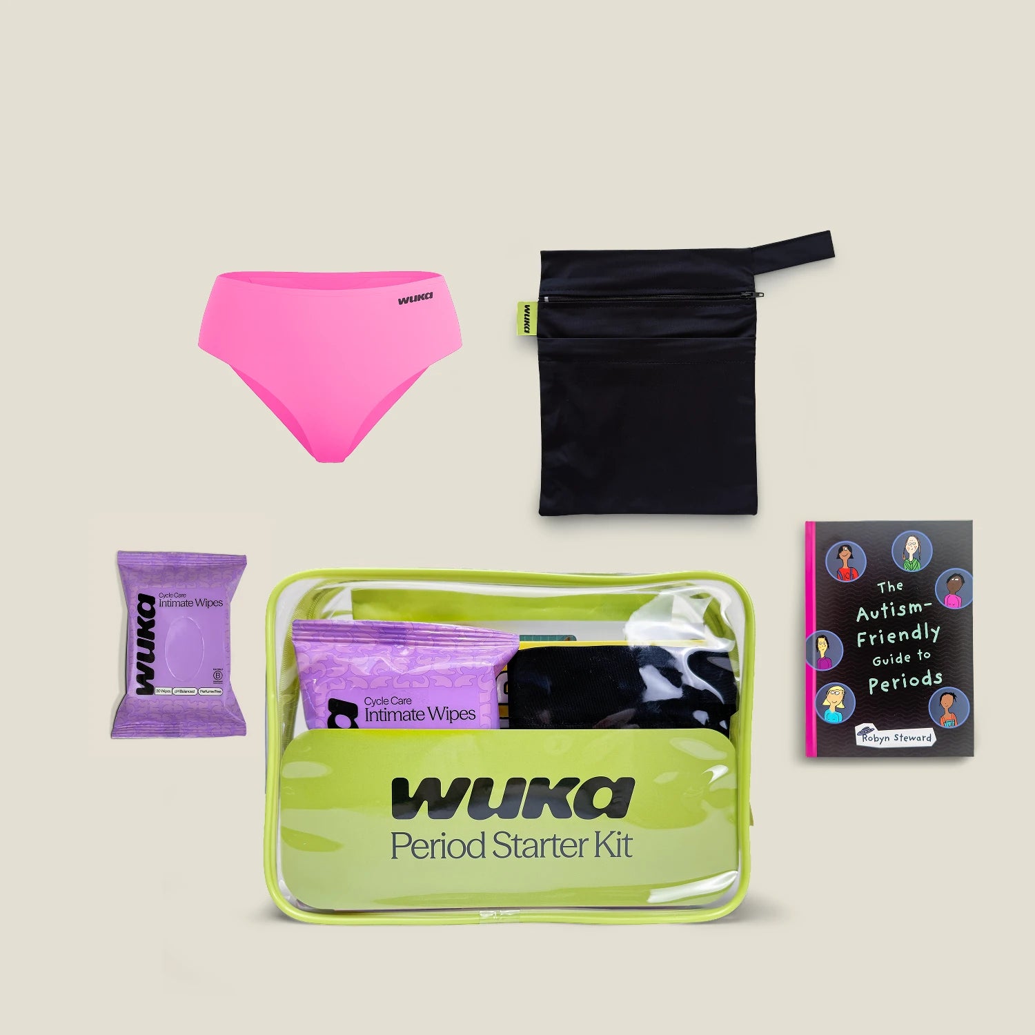 WUKA Teen Period Starter Kit - Midi - Pink