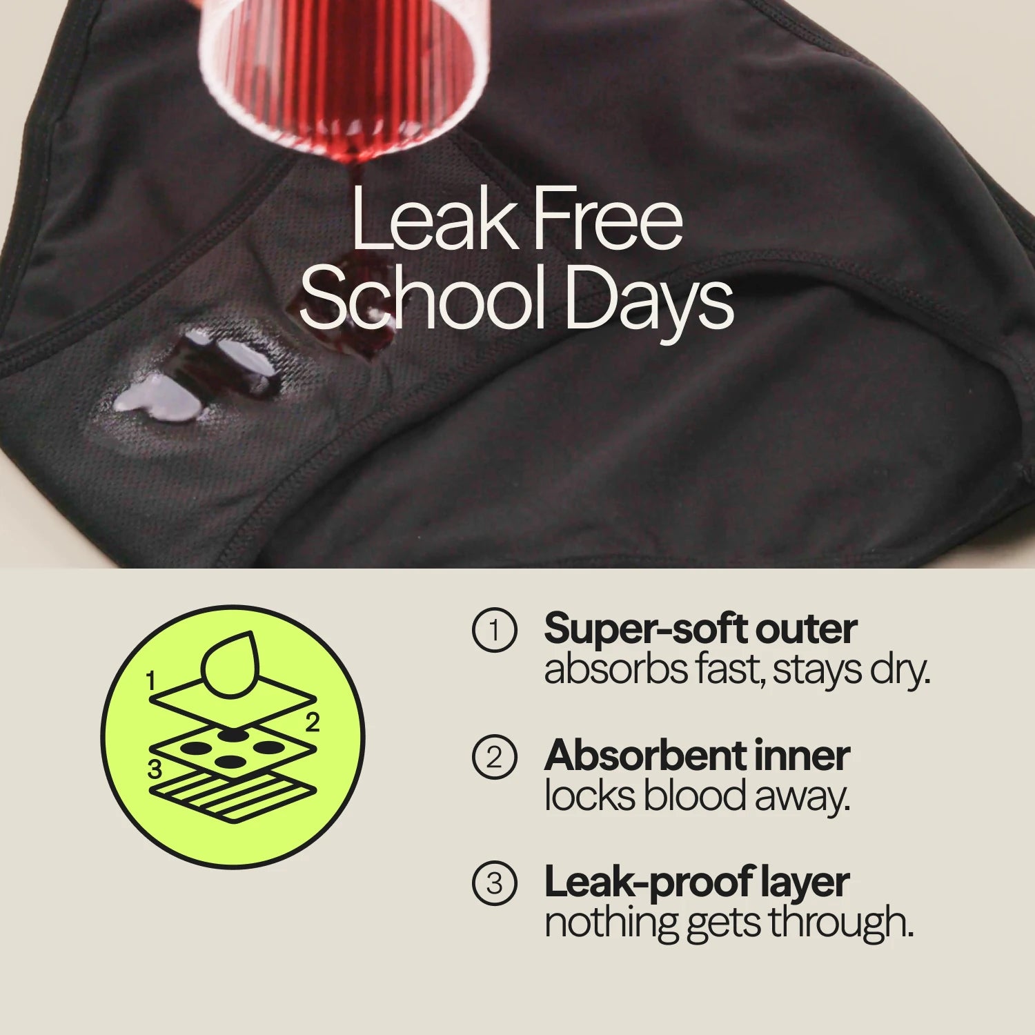 WUKA Period School Set - 2 Day - Super-Heavy - Black