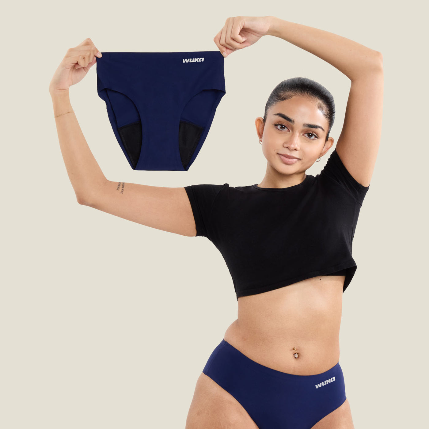 WUKA Teen Stretch™ Seamless - Super Heavy - Navy