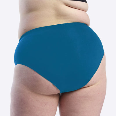 WUKA Period Swim Bikini Style Light Flow Blue Colour Back